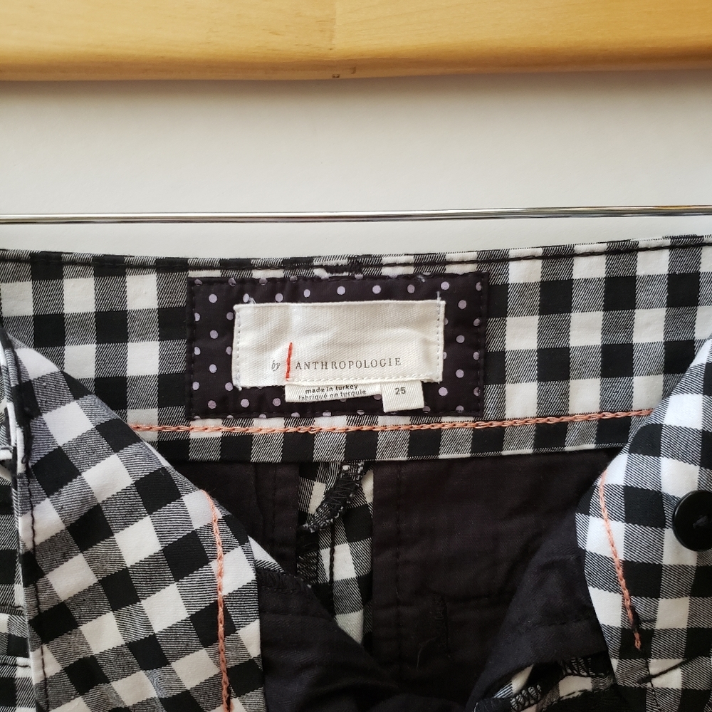 Anthropologie Picnic Gingham Shorts Plaid - Picture 10 of 11